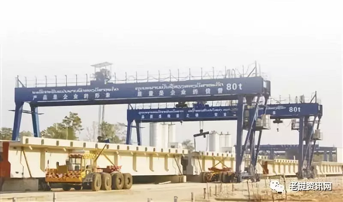 中老鐵路萬象制梁場遠景。本報記者 孫廣勇攝